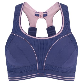 Shock Absorber BH Ultimate Run Bra Marine/Blå polyamid B 80 Dame
