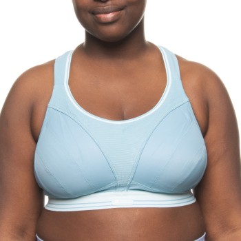 Shock Absorber BH Ultimate Run Bra Lyseblå polyamid G 70 Dame