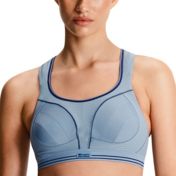 Shock Absorber BH Ultimate Run Bra Blå/Lyseblå polyamid H 80 Dame