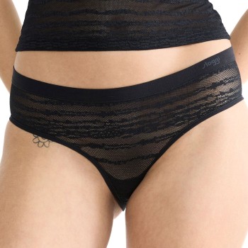 Sloggi Trusser FREE Evolve Hipster Lace Sort Sloggi 01 Dame