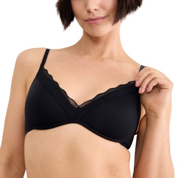 Sloggi BH GO Blush Push Up Bra Sort X-Small Dame
