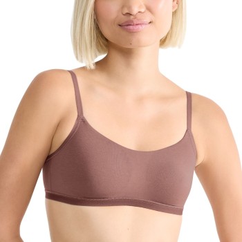 Sloggi BH GO Daily Cotton Top Mørkrosa  Large Dame
