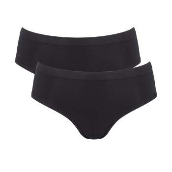 Sloggi Trusser 2P GO Sense Hipster Briefs Sort modal XX-Large Dame