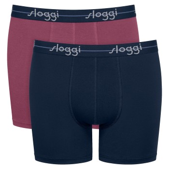 Sloggi 2P Men Start Short C2P Flerfarvet bomuld Small Herre