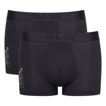 Sloggi 2P SLG Base Soft Trunk Sort X-Large Herre