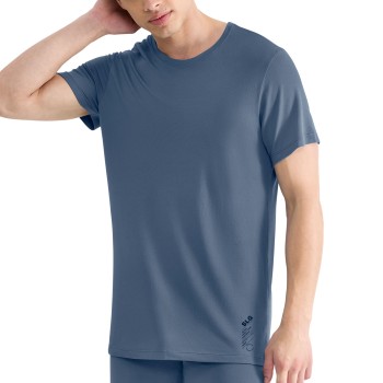 Sloggi SLG Base Soft T-Shirt Blå Large Herre