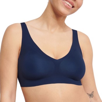 Sloggi BH ZERO Feel 2 0 Bralette Marineblå X-Large Dame