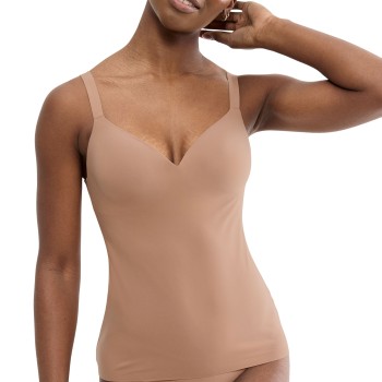 Sloggi ZERO Feel 2 0 Lift Up Bra Shirt Beige Medium Dame