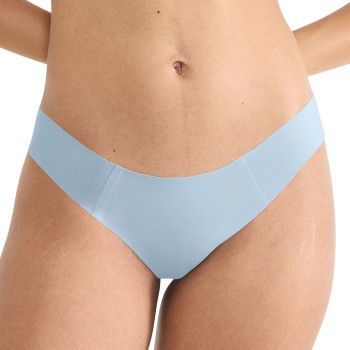 Sloggi Trusser ZERO Feel 2 0 Tiny Tanga Lyseblå Large Dame