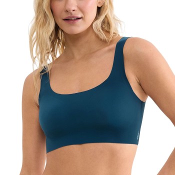 Sloggi BH ZERO Feel 2 0 Top Blå Small Dame