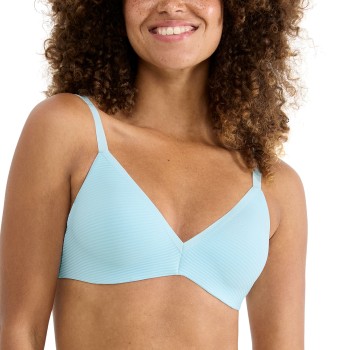 Sloggi BH ZERO Feel Air Push-Up Bra Lyseblå XL+ Dame
