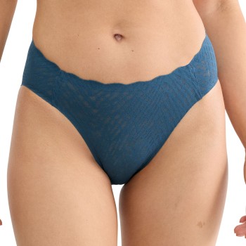 Sloggi Trusser ZERO Feel Bliss High Leg Brief Blå X-Large Dame