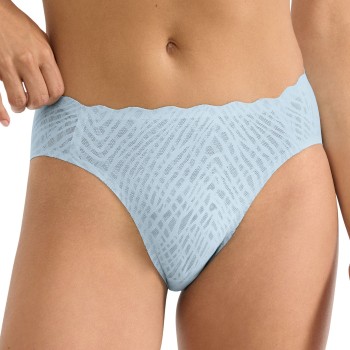 Sloggi Trusser ZERO Feel Bliss High Leg Brief Lyseblå X-Small Dame