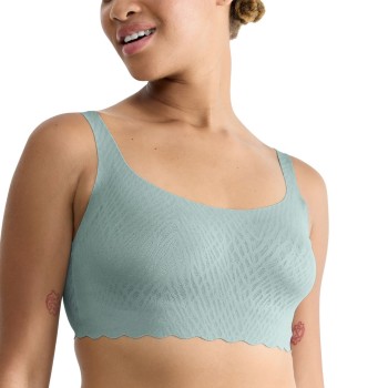 Sloggi BH ZERO Feel Bliss Top Lysegrøn Small Dame