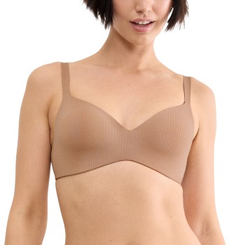 Sloggi BH ZERO Feel Pure T-Shirt Bra Beige M+ Dame