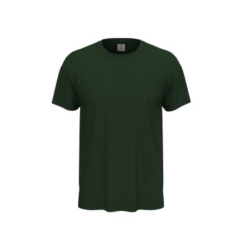Stedman Classic Men T-shirt Mørkgrøn  bomuld Large Herre