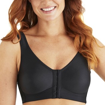 Swegmark BH Front Fastening CoolMax Moulded Soft Bra Sort D 95 Dame