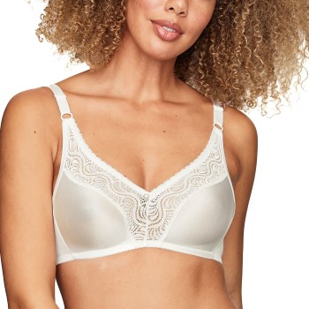 Swegmark BH Glitter Soft Bra Vanille C 80-85 Dame