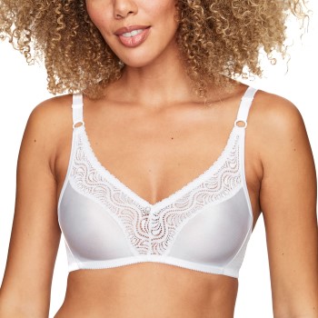 Swegmark BH Glitter Soft Bra Hvid B 80-85 Dame