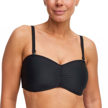 Swegmark Rio Bandeau Bikini Bra Padded Cups Sort C 80 Dame