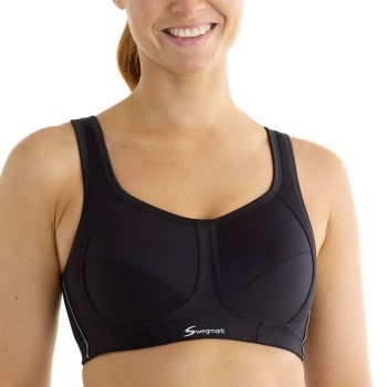 SWEMARK Sport by Swegmark Swemark Ultimate Extreme Sports Bra BH Sort F 95 Dame