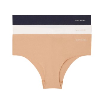 Tommy Hilfiger Trusser 3P Logo Hipsters Flerfarvet X-Large Dame