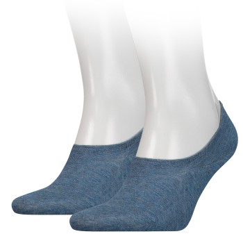 Tommy Hilfiger Strømper 2P Men Footie Invisible Sock Blå Str 39/42 Herre