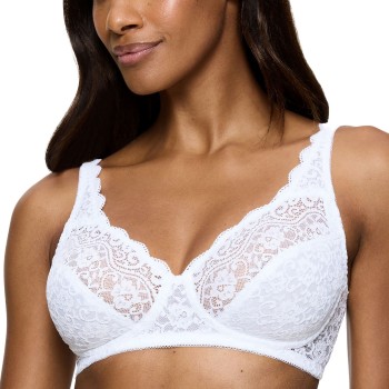 Triumph BH Amourette Wireless Bra Hvid E 95 Dame