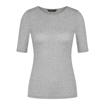 Triumph Beauty Layers Short Sleeve Wool Top Grå uld Large Dame