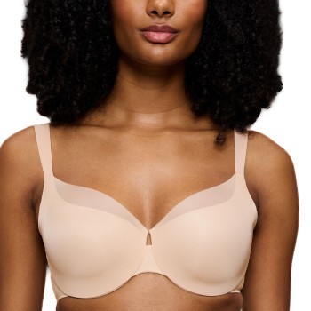 Triumph BH BMU Illusion Curve Minimizer Bra Beige C 70 Dame