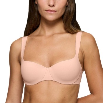 Triumph BH Body Make-Up Illusion Balconette Bra Beige E 80 Dame