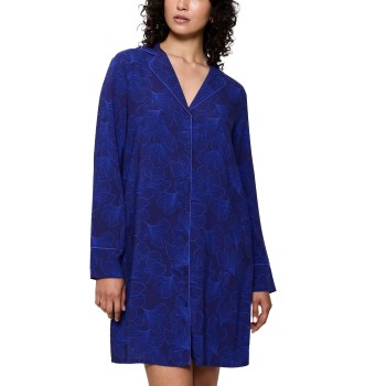 Triumph Boyfriend Fit Nightdress Mørkblå viskose 42 Dame