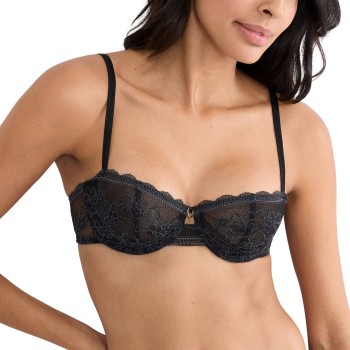 Triumph BH Comfort Allure Balconette Bra Sort D 90 Dame
