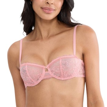 Triumph BH Comfort Allure Balconette Bra Lyserosa E 80 Dame