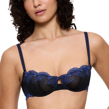 Triumph BH Comfort Glam Wired Balconette Bra Sort D 75 Dame