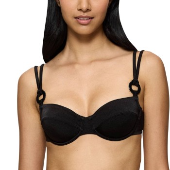 Triumph Midnight Swim Wired Bikini Top Sort D 44 Dame