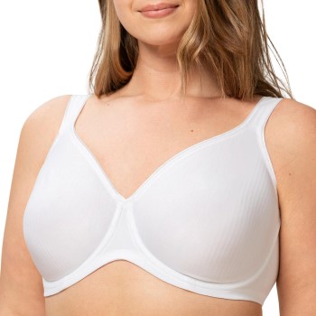 Triumph BH Modern Soft Cotton Underwire Bra Hvid F 80 Dame