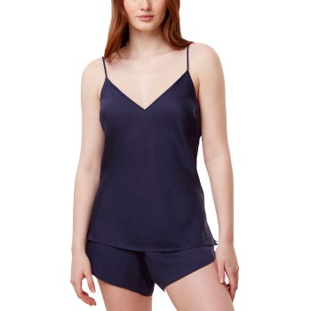 Se Triumph Silky Sensuality Short Pyjama Marineblå lyocell 38 Dame hos Timarco