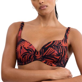 Triumph Summer Palm Wired Bikini Top Flerfarvet F 40 Dame