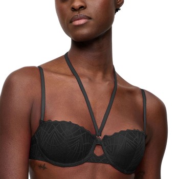 Triumph BH That Night In Vegas Wired Balconette Bra Sort C 80 Dame