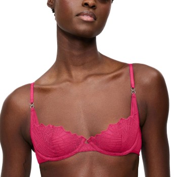 Triumph BH That Night In Vegas Wired Bra Mørkrosa  C 80 Dame