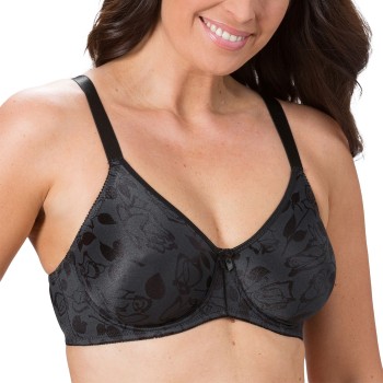 Trofé Trofe Asta Underwire Bra BH Sort polyamid B 100 Dame