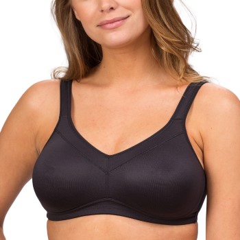Trofé Trofe Betty Wireless Bra BH Sort E 75 Dame
