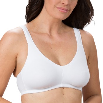 Trofé Trofe Comfort Lounge Bra BH Hvid bomuld C 80 Dame