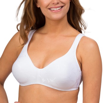 Trofé Trofe Emma Wireless Bra BH Hvid D 95 Dame