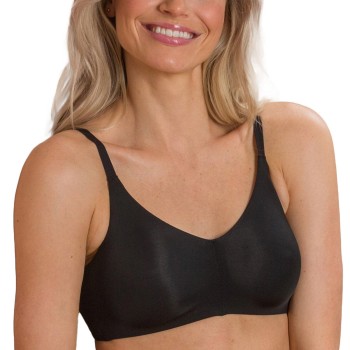 Trofé Trofe Freja Padded Bra BH Sort D 75 Dame