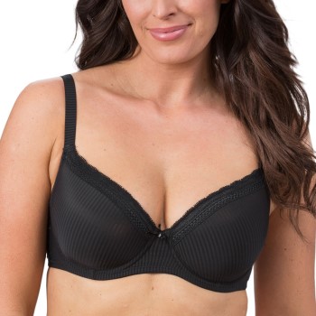 Trofé Trofe Laila Underwire Bra BH Sort polyamid D 80 Dame