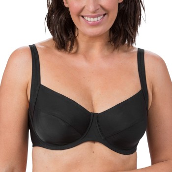 Trofé Trofe Mix Bikini Underwire Bra Sort D 38 Dame