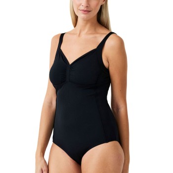 Trofé Trofe Swimsuit Prosthetic Chlorine Resistant Sort polyester D 48 Dame