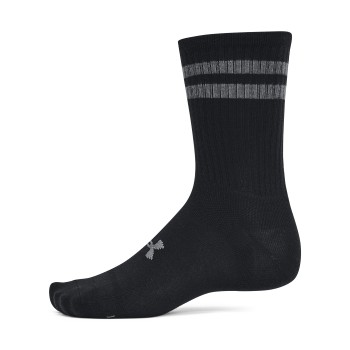 Under Armour Strømper 6P Essential Crew Socks Sort polyester Large